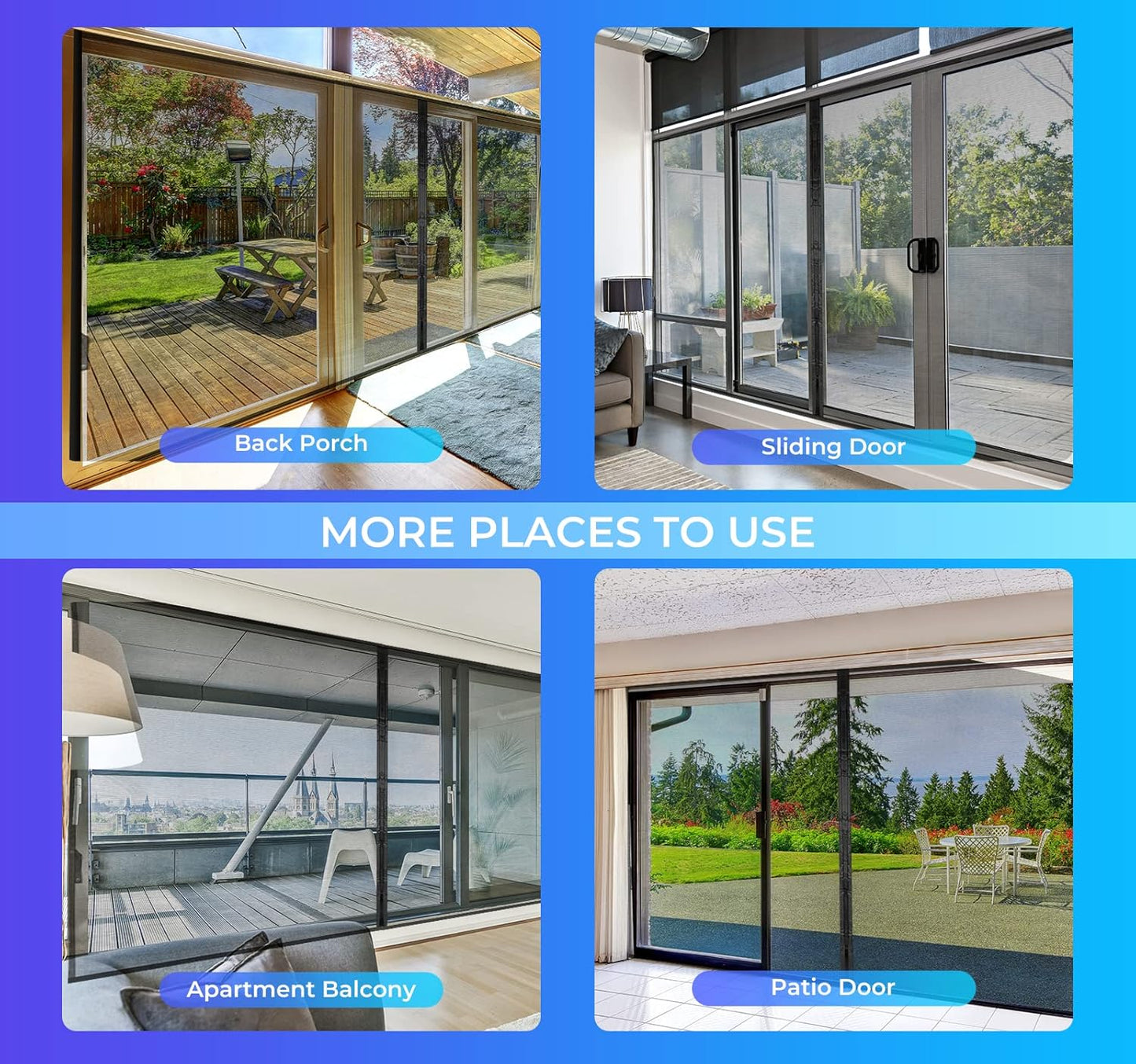 Magnetic Garage Door Screen – Delivered & Installed