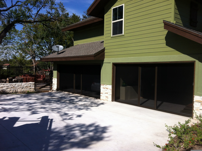 Black PVC Coated Polyester Screen | 8–16' W | 9' or 10' H