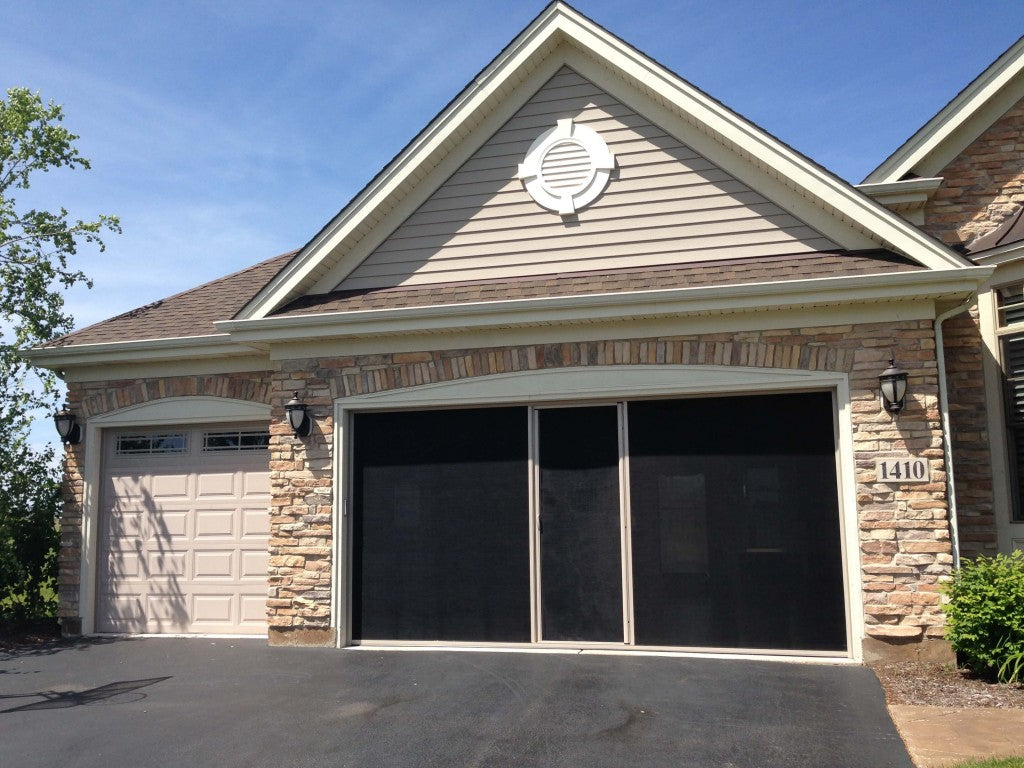 Black PVC Coated Polyester Screen | 8–16' W | 9' or 10' H