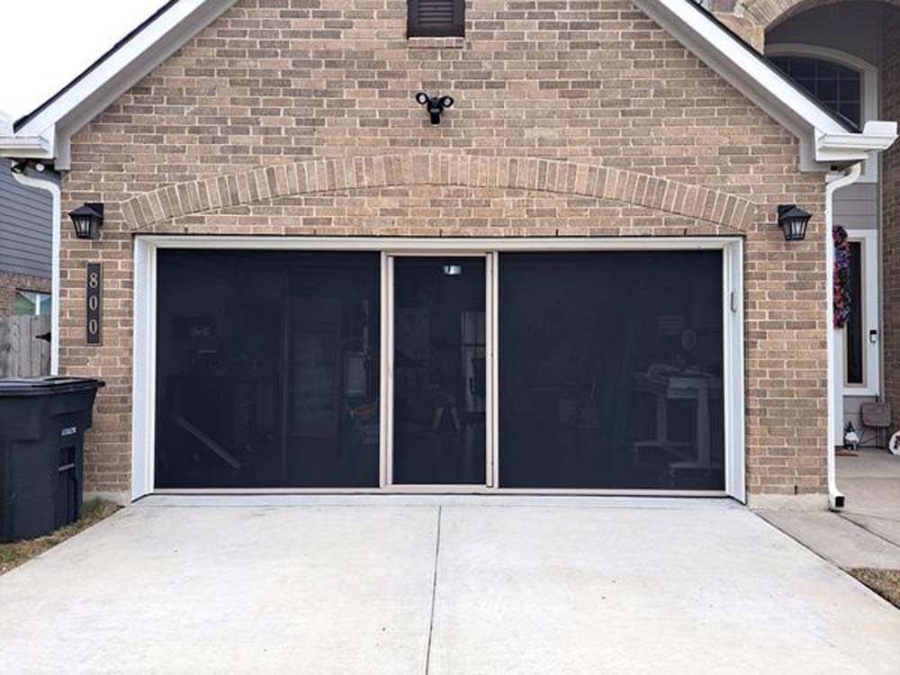 Black PVC Coated Polyester Screen | 8–16' W | 9' or 10' H
