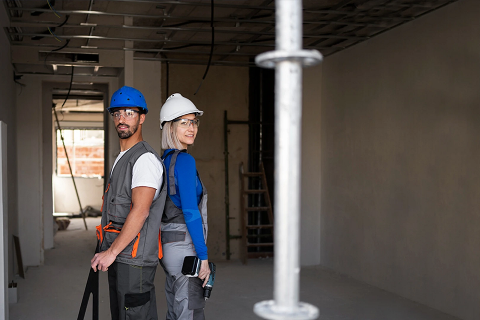 Verified home improvement professionals working on a renovation project in Central Florida